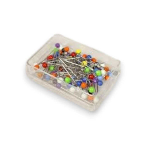 Picture of PLASTIC COLOUR HEADED PINS X100